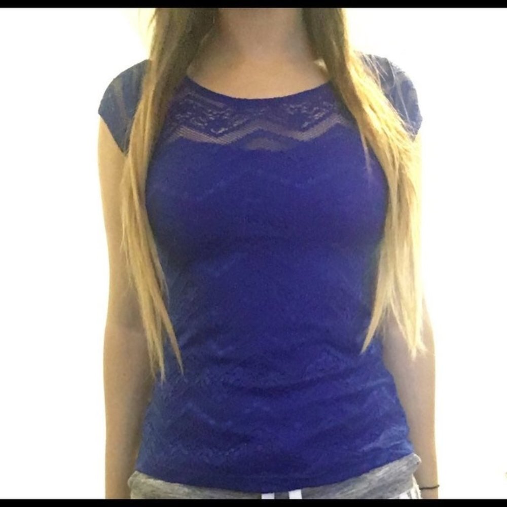 Blue Short Sleeve Shirt